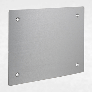 <h3>260624</h3> Blank Aluminum Faceplate for VE-6x7 and VE-6x7-PNL Series