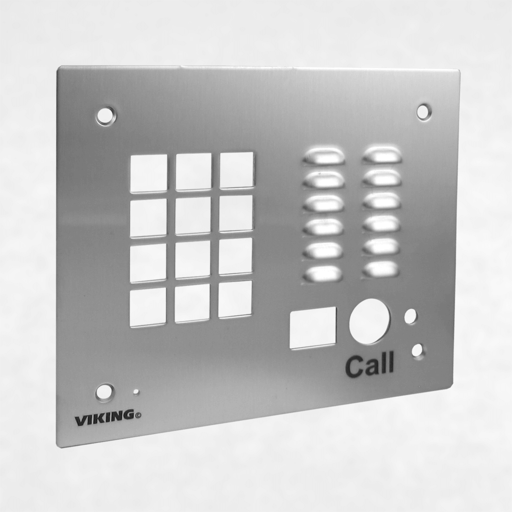 <h3>261824</h3> Stainless Steel Faceplate (5.5