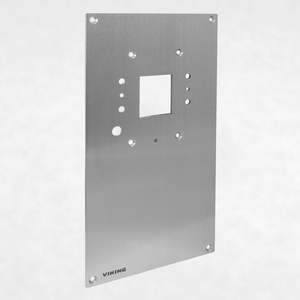 <h3>263703</h3> Stainless Steel Faceplate (5" x 10")